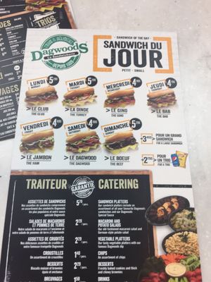 Menu photo 1 Dagwoods Sandwichs Et Salades Dollard-Des-Ormeaux, QC