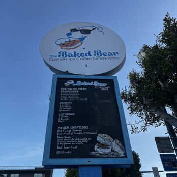 The Baked Bear - Sign - Ice Cream & Frozen Yogurt Near Me - San Francisco, California