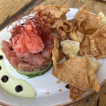 Biergarden Encinitas - FRESH AHI TUNA POKE - New American Near Me - Encinitas, California