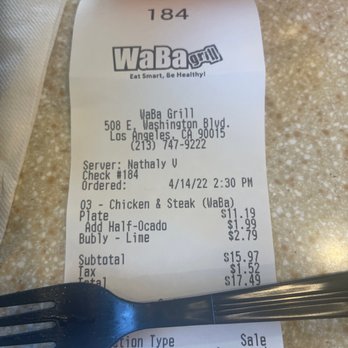WaBa Grill - Fast Food Near Me - Los Angeles, California WaBa Grill - Fast Food Near Me - Los Angeles, California