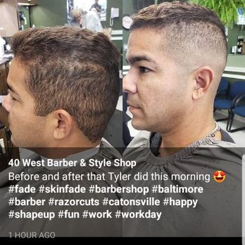 40 West Barbershop - Before and after - Barbers Near Me - Catonsville, Maryland 40 West Barbershop - Before and after - Barbers Near Me - Catonsville, Maryland