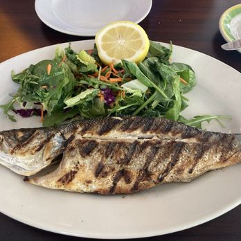 Cafe Baklava - While branzino special - Turkish Near Me - Mountain View, California
