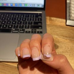 Less than 2 weeks and nail polish chipped and nails broke