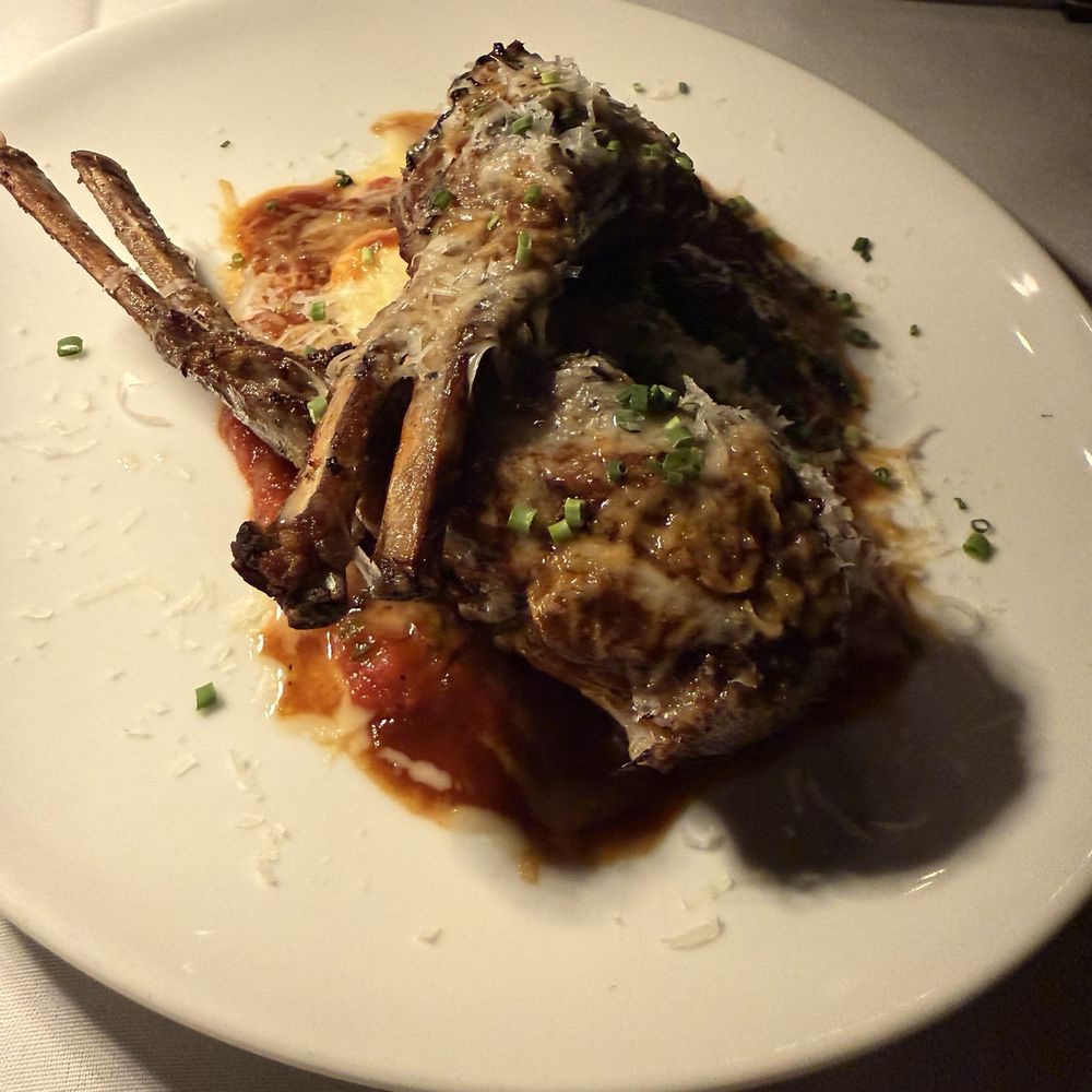 C & O Restaurant - Grilled double rack of lambs - New American Near Me - Charlottesville, Virginia