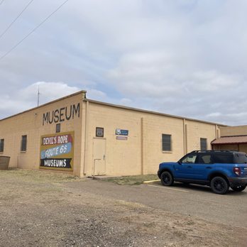 Devil's Rope Museum - Devils Rope museum side view. - Museums Near Me - McLean, Texas Devil's Rope Museum - Devils Rope museum side view. - Museums Near Me - McLean, Texas