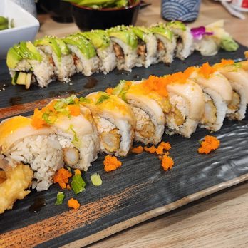 It'sumo - Caterpillar and Fat Fish Roll - Japanese Near Me - Oakland, California It'sumo - Caterpillar and Fat Fish Roll - Japanese Near Me - Oakland, California