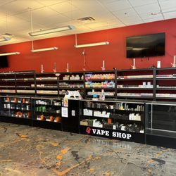 Cloud Slingers - Vape shop section