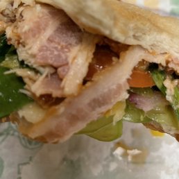 Bacon instead of rotisserie chicken Bacon instead of rotisserie chicken