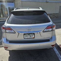 Rivera Auto Service Center - My new license plate.