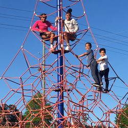 Powder Springs Linear Park - A nice day to climb this thingie