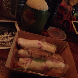 Soft shell crab cold roll. Very delicious! #mealforameal Soft shell crab cold roll. Very delicious! #mealforameal