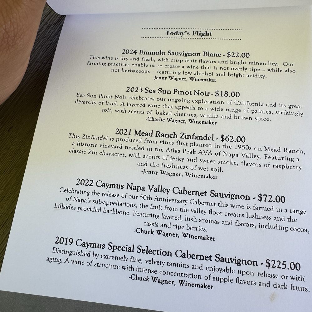Caymus Vineyards - Wineries Near Me - Rutherford, California