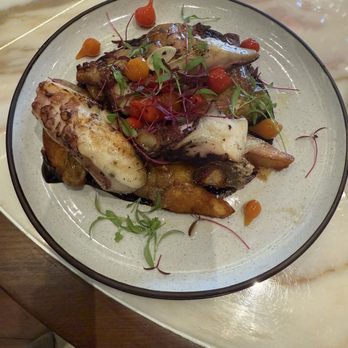 Blu Ember - Spanish Octopus - New American Near Me - Queens, New York