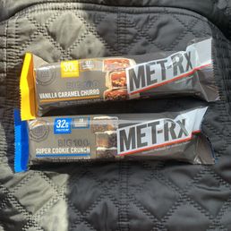 Free full size protein bars they were handing out at one of the sample stations!