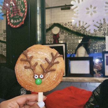 La Churreria - reindeer LOLLIPOP CHURRO - Sandwiches Near Me - New York, New York