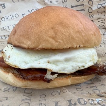 Caffè Lavazza - Pancetta: eggs, bacon, cheese, brioche bun - Coffee & Tea Near Me - Las Vegas, Nevada Caffè Lavazza - Pancetta: eggs, bacon, cheese, brioche bun - Coffee & Tea Near Me - Las Vegas, Nevada