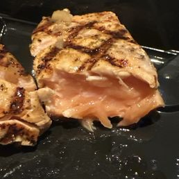 Undercooked Salmon