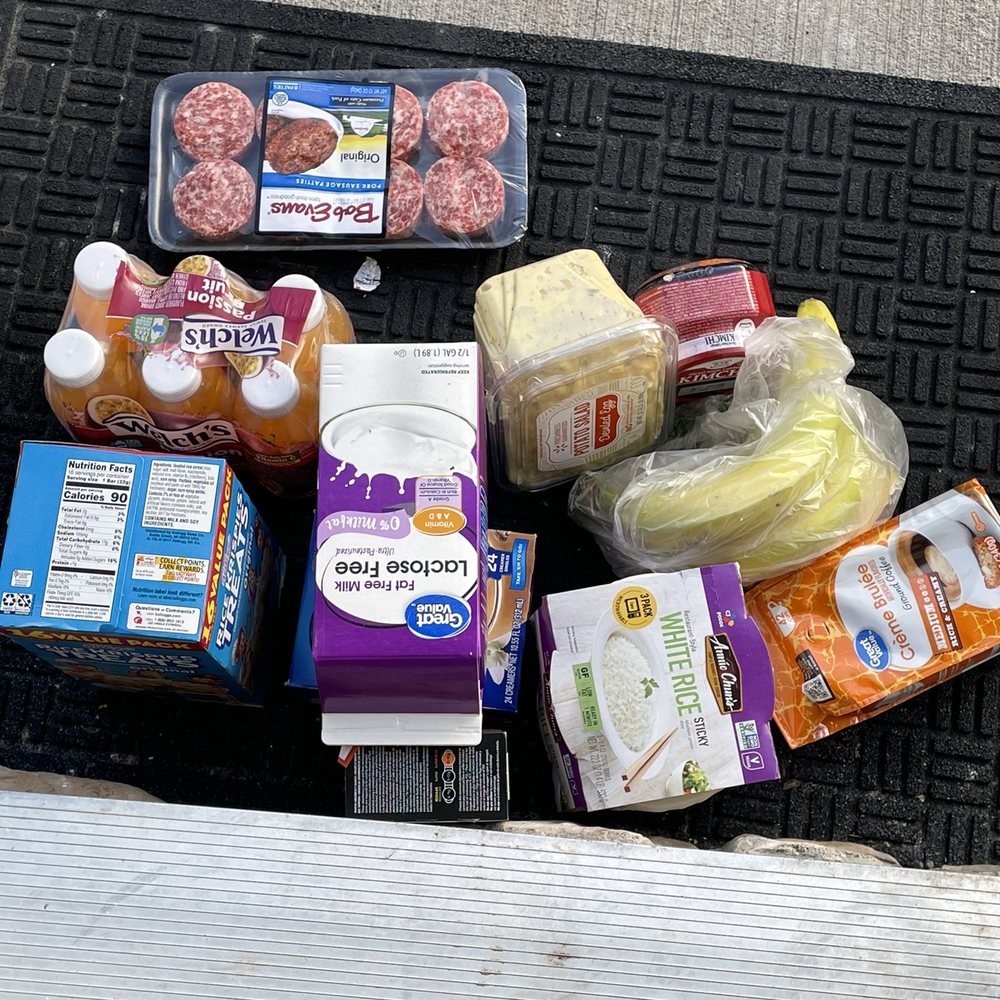 a variety of food items a variety of food items