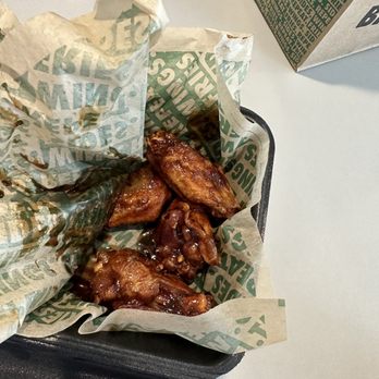 Wingstop - Korean bbq wings. Half and half - Chicken Wings Near Me - North Chicago, Illinois