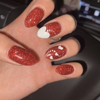 Charming Nails Spa - Early Valentine's Day nails - Nail Salons Near Me - Wylie, Texas Charming Nails Spa - Early Valentine's Day nails - Nail Salons Near Me - Wylie, Texas