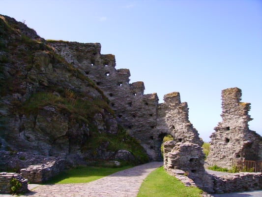 Tintagel Castle by null