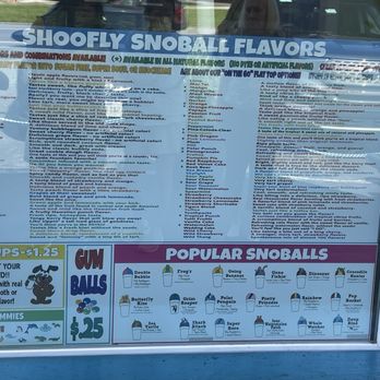 Shoofly Dairy Bar - Shaved Ice Near Me - Williamsburg, Virginia