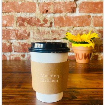 Morning Kitchen - Lavender Latte (Hot). :D - Waffles Near Me - Los Angeles, California