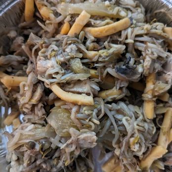 Golden Inn Restaurant - Mush for chow mein not even a vegetable maybe a mushroom sorry it tasted burnt too - Chinese Near Me - Picton, Ontario