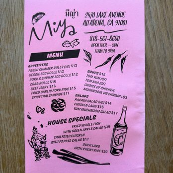 Miya - Thai Near Me - Altadena, California Miya - Thai Near Me - Altadena, California