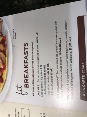 Menu photo 7 Hy-Vee Market Grille Olathe, KS Menu photo 7 Hy-Vee Market Grille Olathe, KS