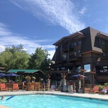 The Lodge at Whitefish Lake - Outdoor pool area. - Hotels Near Me - Whitefish, Montana The Lodge at Whitefish Lake - Outdoor pool area. - Hotels Near Me - Whitefish, Montana