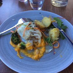 Skärgårdskrogen Smultron & Tång - Dagens fisk. Prisvärd och mycket god!