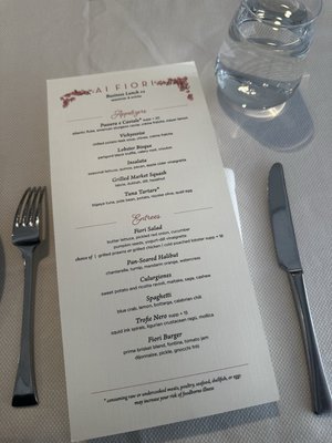Menu photo 3 Ai Fiori New York, NY Menu photo 3 Ai Fiori New York, NY