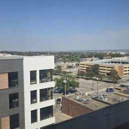 Omaha area around hotel. View from 6th floor Omaha area around hotel. View from 6th floor