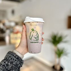 Lucky FruiTea - Mashed Taro Black Milk Tea