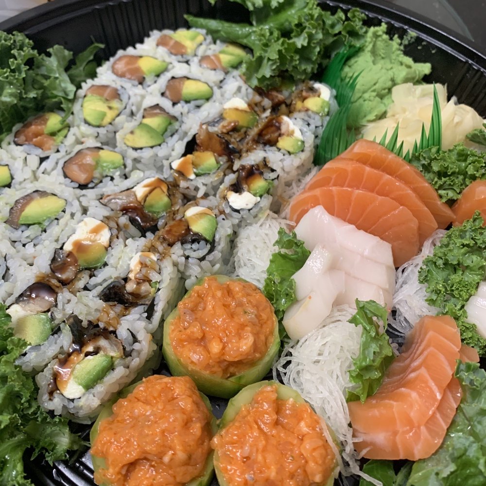Ninja 86 Sushi - Party Tray F - Can request for all salmon sashimi/sushi for no extra charge - Sushi Bars Near Me - Brooklyn, New York
