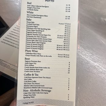 Potto - Menu 7/11/26 - Japanese Near Me - San Francisco, California Potto - Menu 7/11/26 - Japanese Near Me - San Francisco, California