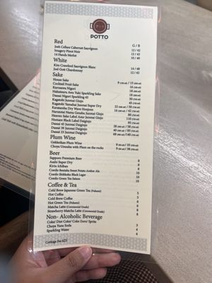 Menu photo 4 Potto San Francisco, CA