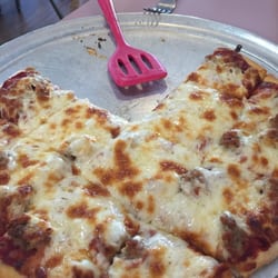 Jim's Place - We've lived in Wisconsin for over 6 years and have yet to find a decent pizza place. Our search is over.
