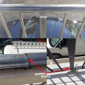 Creative Metal Design - Repair on the broken deck railing - General Contractors Near Me - Frederick, Maryland