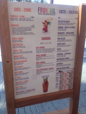 Menu photo 1 Cantina Portmany Ibiza, PM Menu photo 1 Cantina Portmany Ibiza, PM