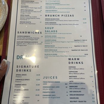 Claudios Table - Menu Side 1 - Italian Near Me - Washington, DC, District of Columbia Claudios Table - Menu Side 1 - Italian Near Me - Washington, DC, District of Columbia
