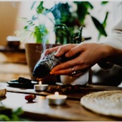 Psychic Readings and Meditation By Charlotte - Burning stage get rid of negative energy improving your mood improves your memory and focus