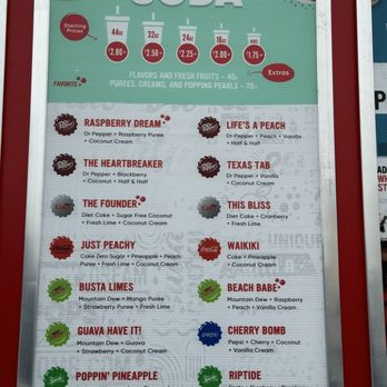 Swig - a menu for dirty soda - Desserts Near Me - Hurst, Texas