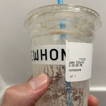 Erewhon - Brainstorm smoothie empty - Juice Bars & Smoothies Near Me - Los Angeles, California