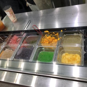 Presotea - Woweee look at all the boba toppings. Fresh mango being my fave - Bubble Tea Near Me - Montreal, Quebec Presotea - Woweee look at all the boba toppings. Fresh mango being my fave - Bubble Tea Near Me - Montreal, Quebec
