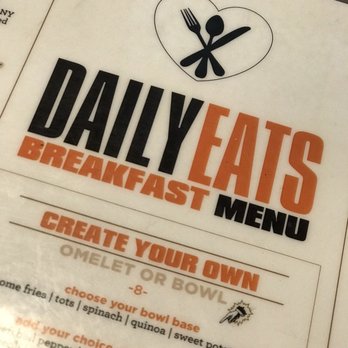Daily Eats - Menu - New American Near Me - Tampa, Florida Daily Eats - Menu - New American Near Me - Tampa, Florida