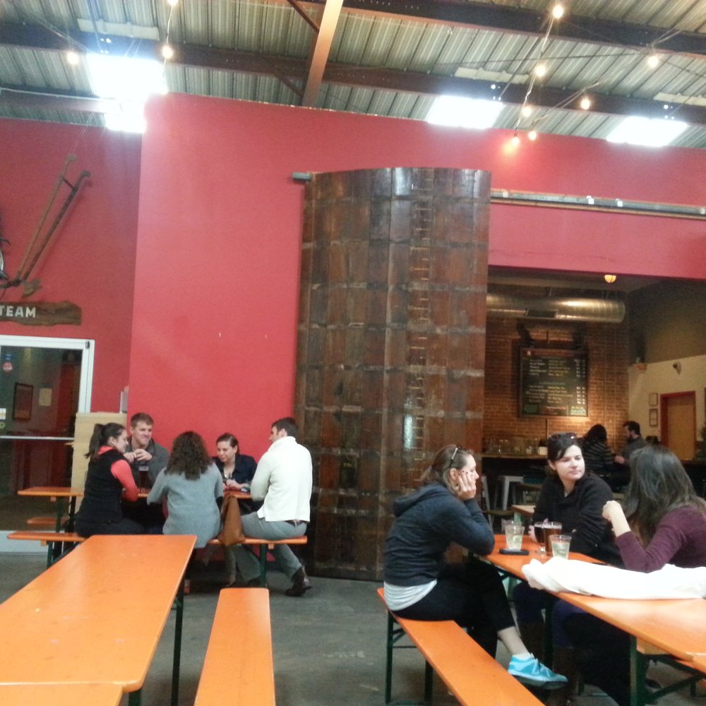 Fullsteam - Bench seating! - Breweries Near Me - Durham, North Carolina Fullsteam - Bench seating! - Breweries Near Me - Durham, North Carolina