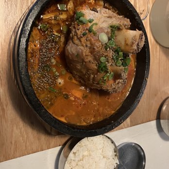 ANJU - gamjatang (braised pork shank) - Korean Near Me - Washington, DC, District of Columbia