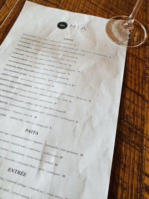 Menu photo 3 Mia Italian Tapas & Bar Austin, TX
